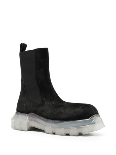 Rick Owens Beatle Bozo Tractor boots outlook