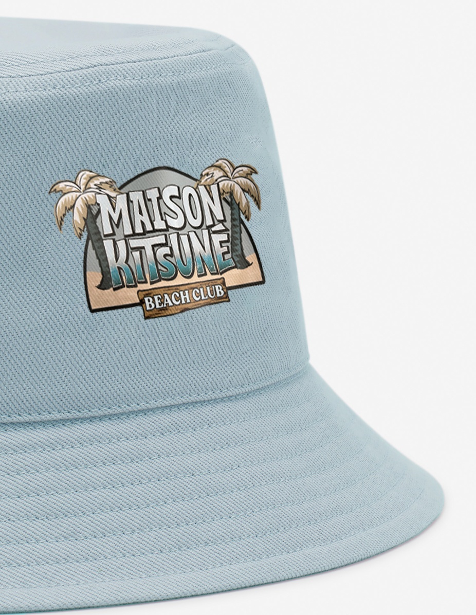 618 MAISON KITSUNE BEACH CLUB BUCKET HAT - 4