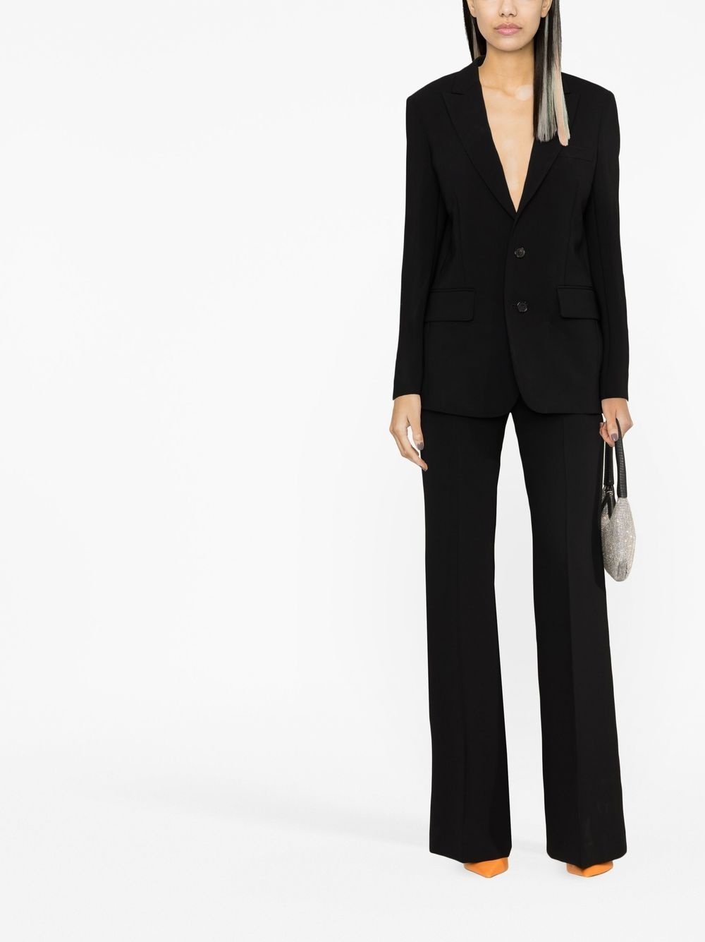 tailored single-breasted suit - 2