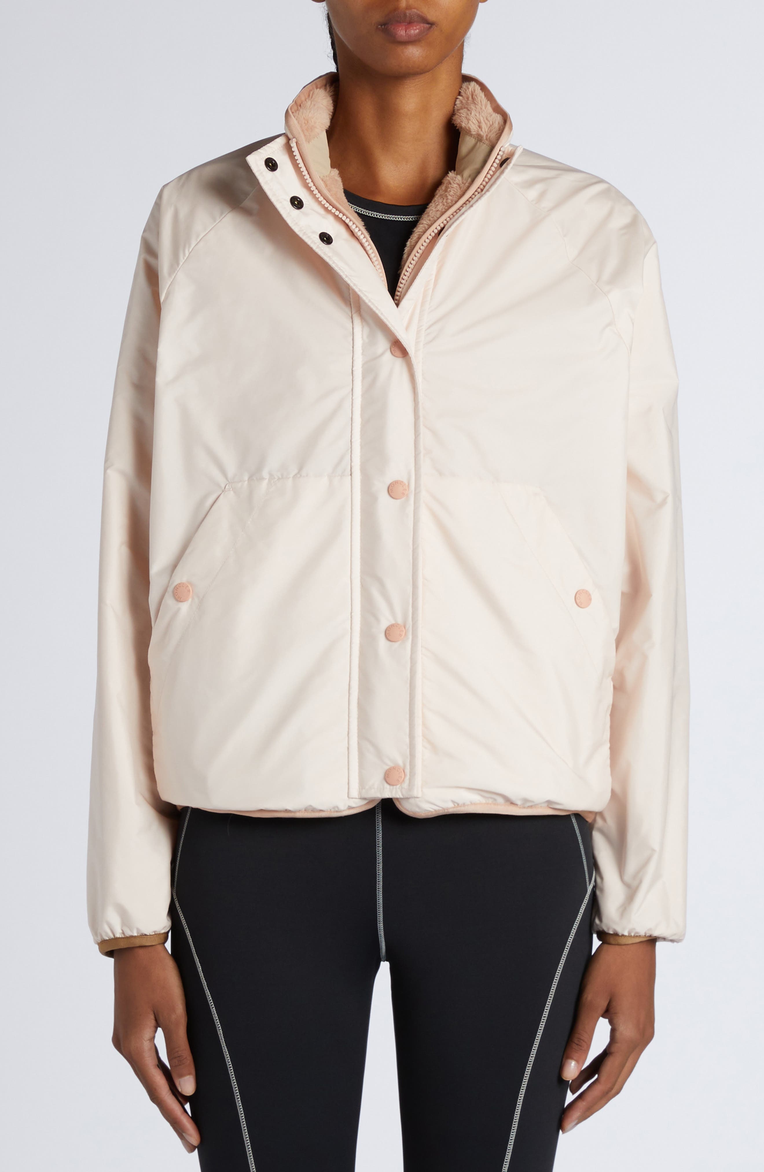 Moncler Grenoble Reversible Jacket in Pale Antique Pink at Nordstrom - 3