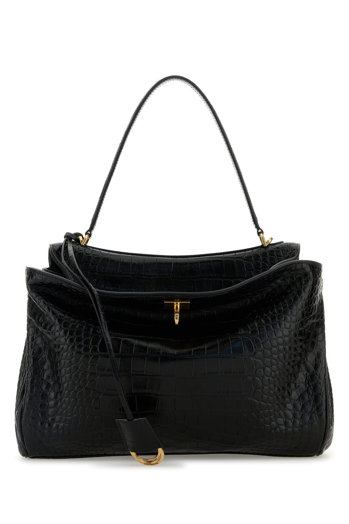 Black leather Rodeo handbag - 1