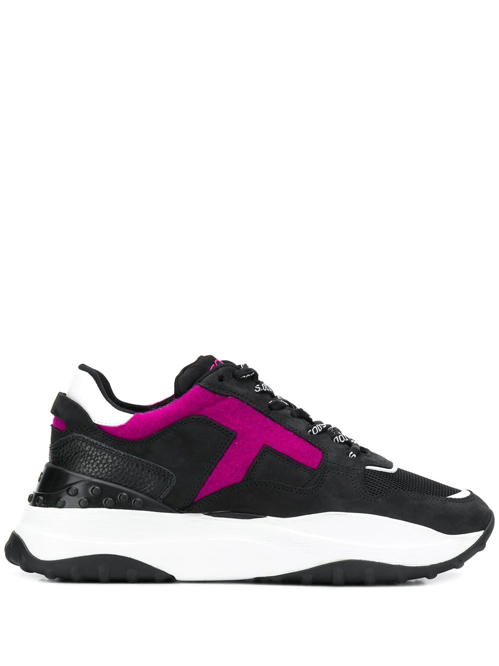 low-top chunky sneakers - 1