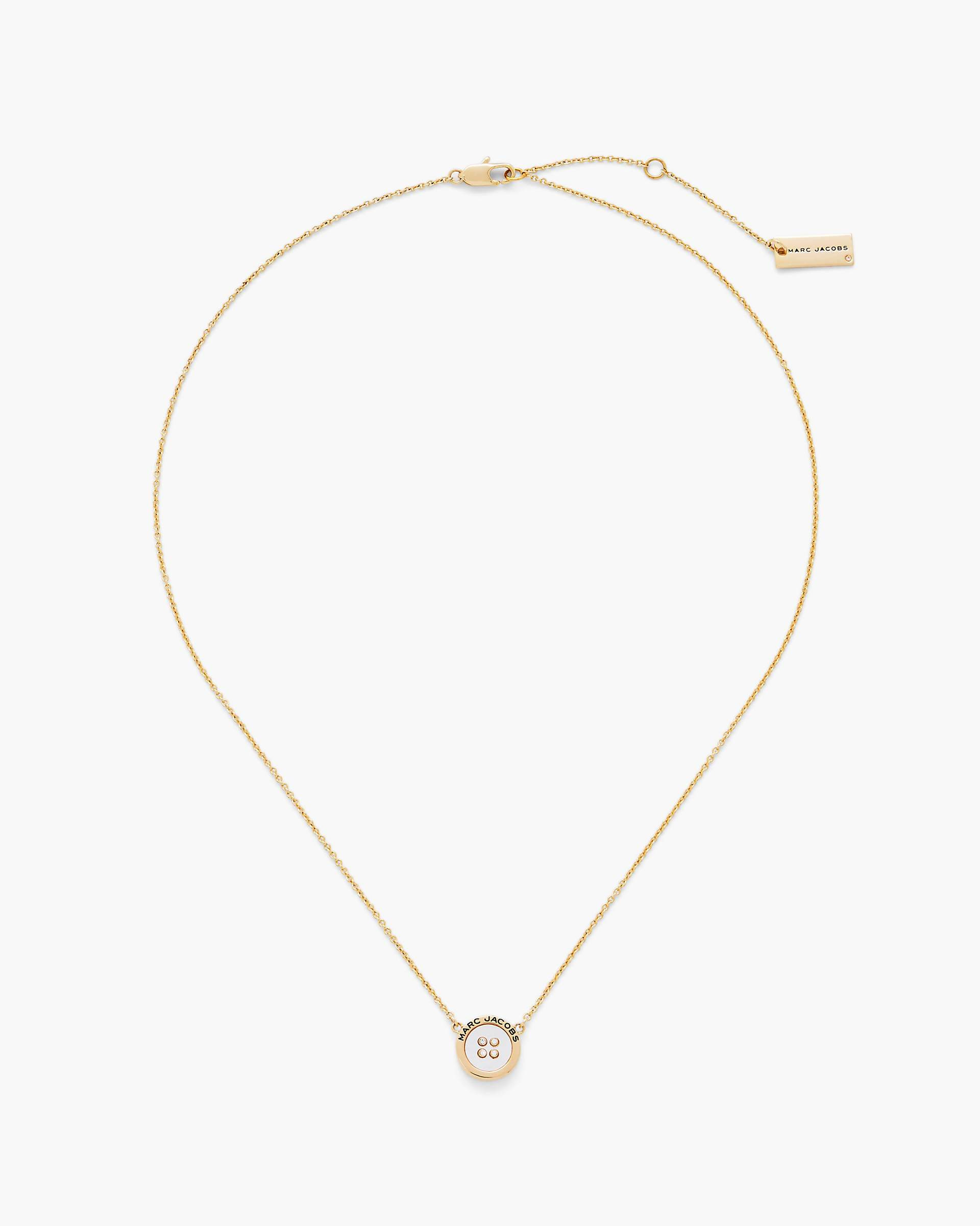 THE BUTTON MOTHER OF PEARL NECKLACE - 4