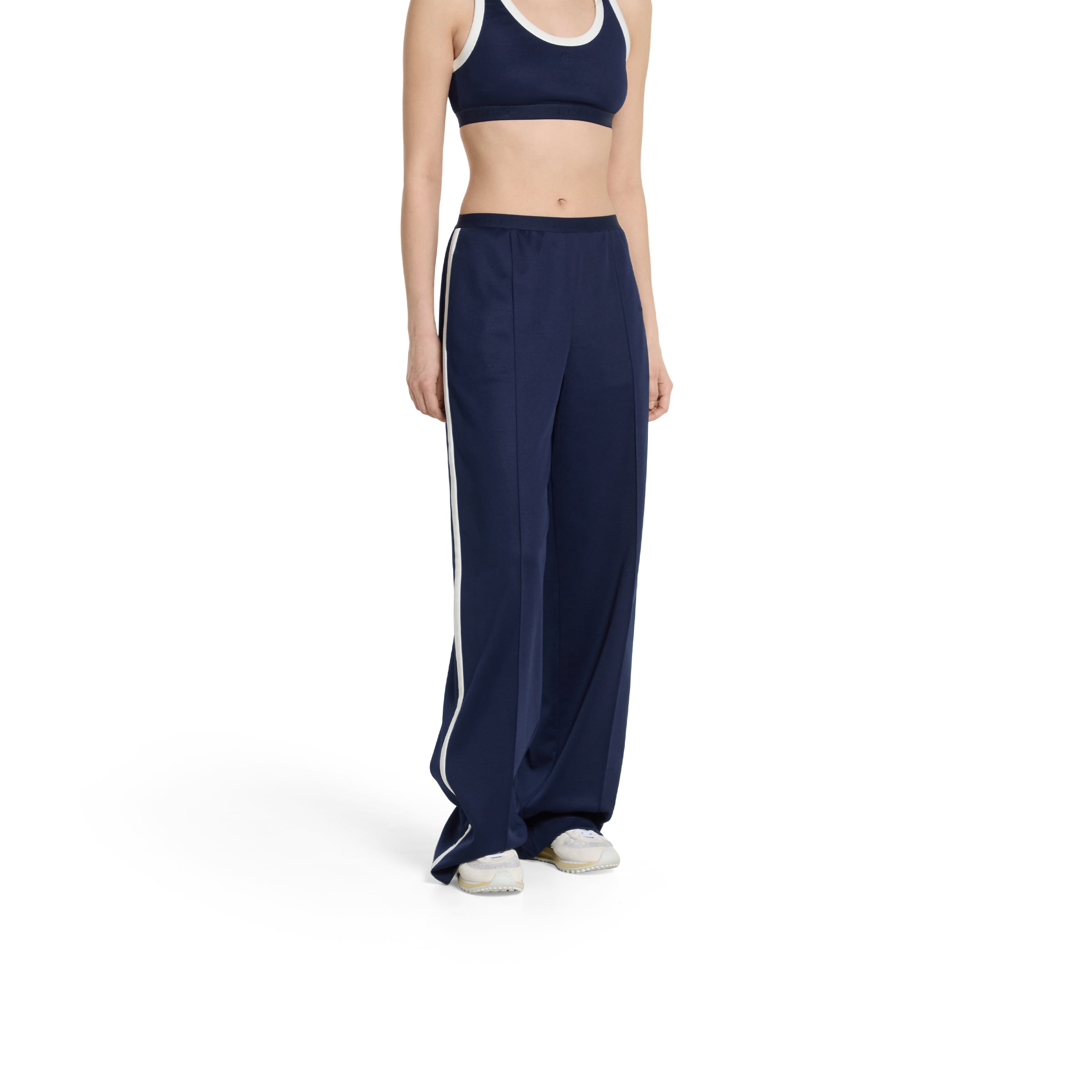 Technical jersey pants with logo - 3