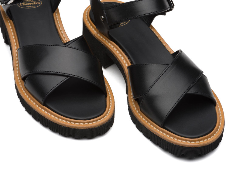 Gaia
Monteria Calf Lightweight Sandal Black 4