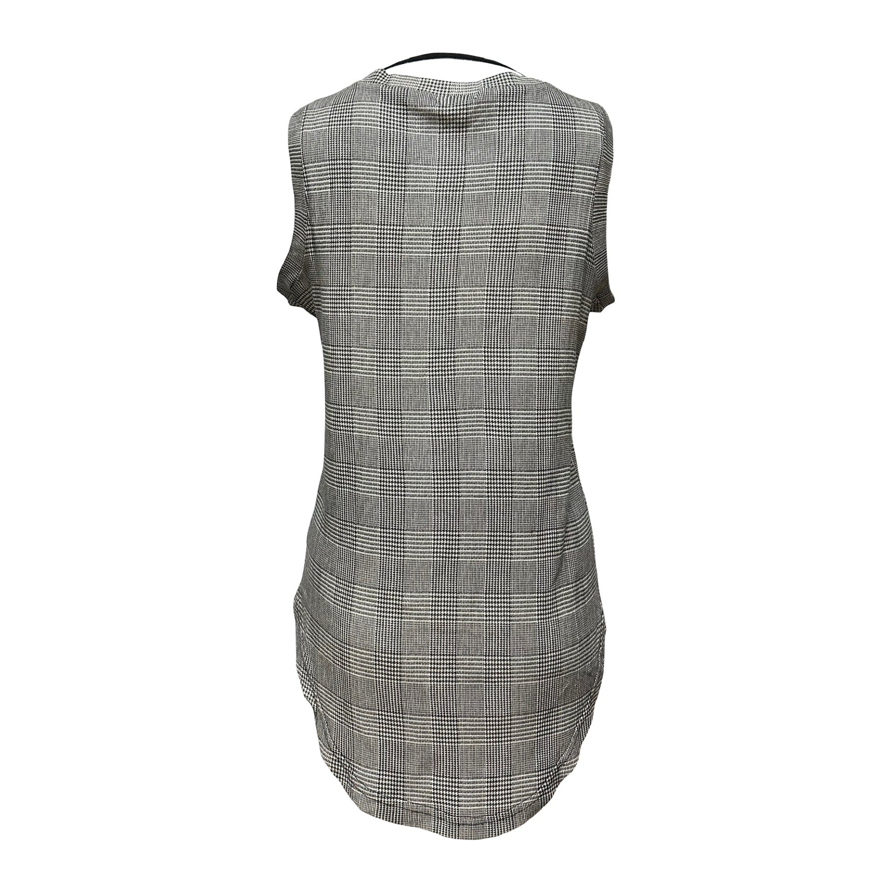 UNDERCOVER Spring Summer 2004 "Languid" Houndstooth Pattern Tank Top - 2