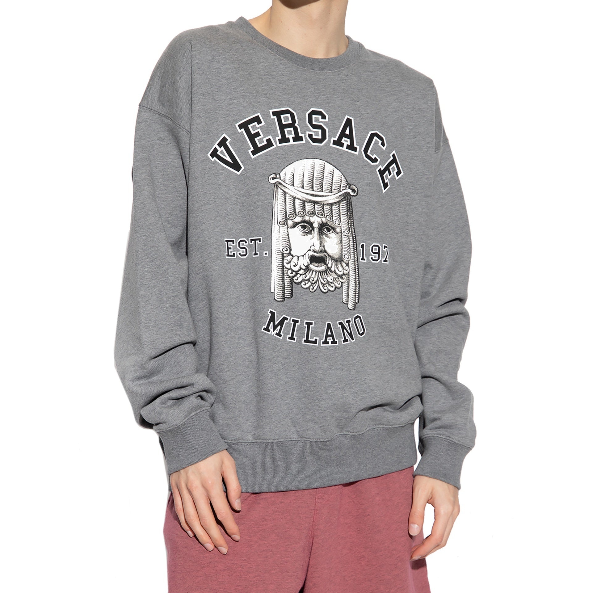 Versace Versace Cotton Crewneck Sweatshirt - 2