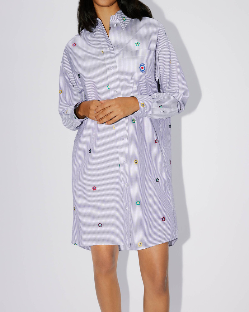 'KENZO Target' striped shirt dress 6