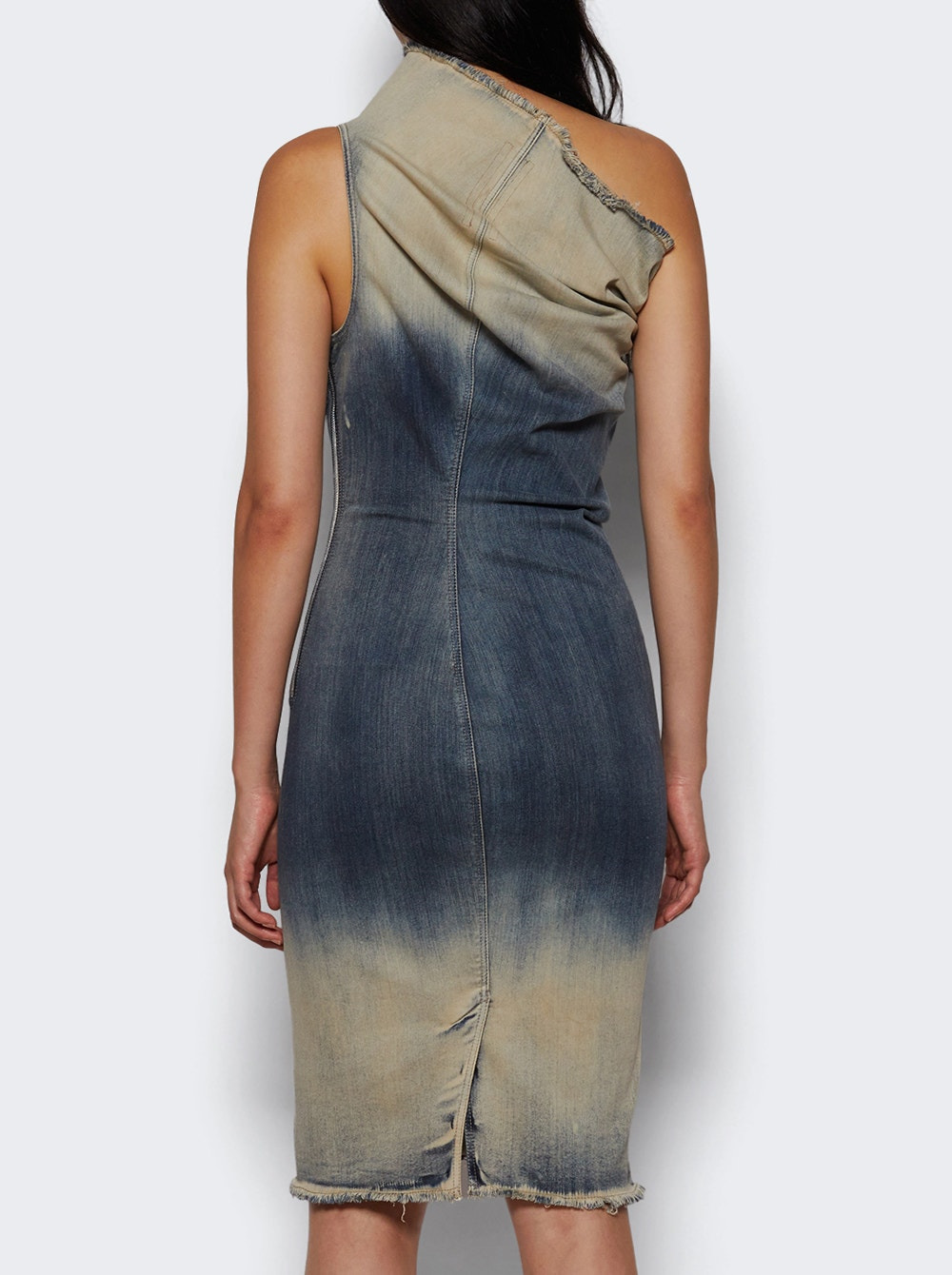 Athena Dress Hustler Degrade Stretch Denim - 4