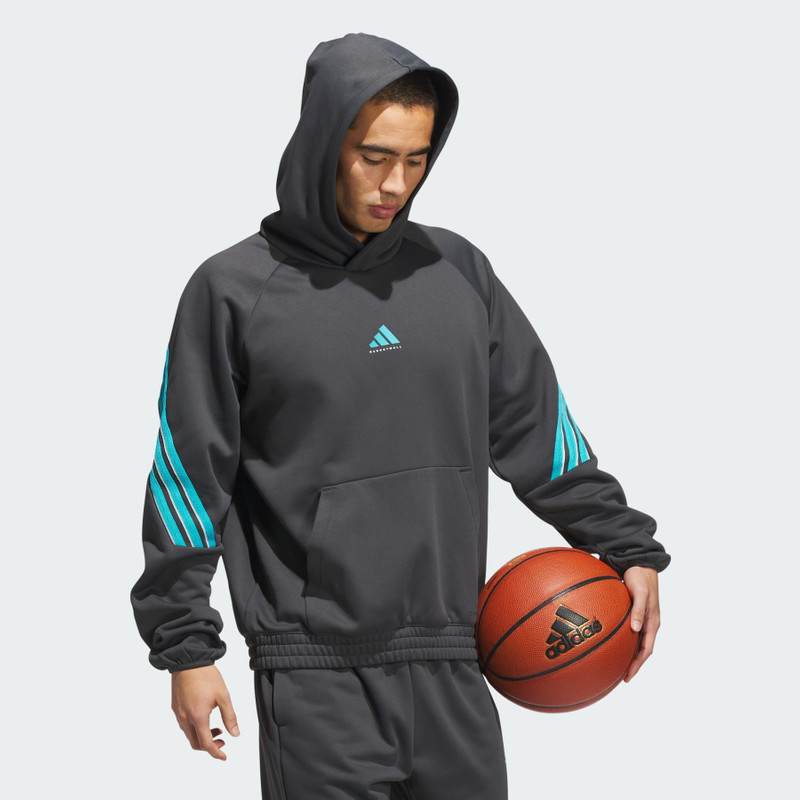 Adidas Basketball Crazy Warm Fleece Hoodie 4