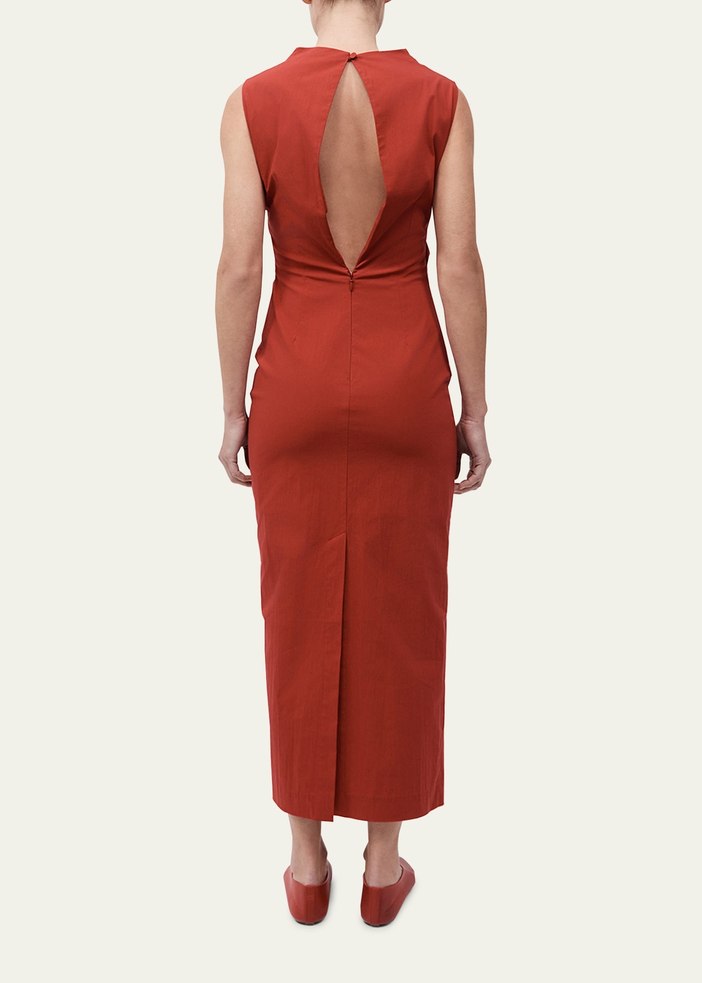 Soft Sculptural Midi Dress - 3