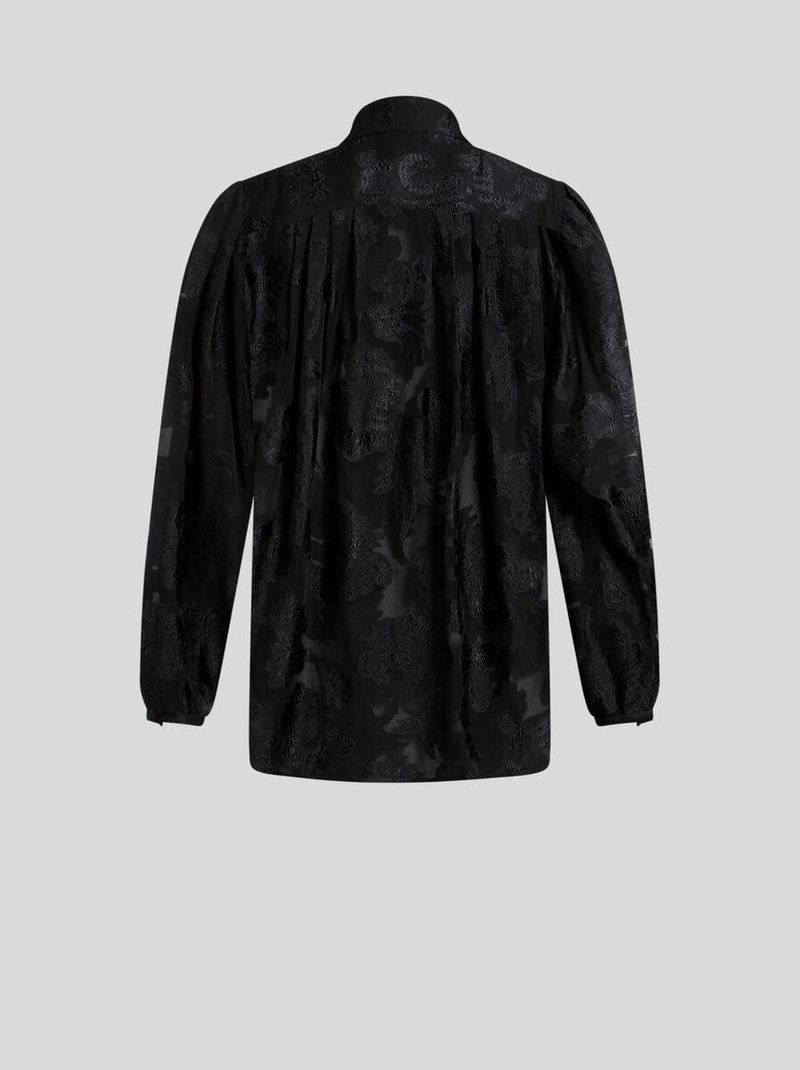 FIL COUPÉ CHIFFON SHIRT 6