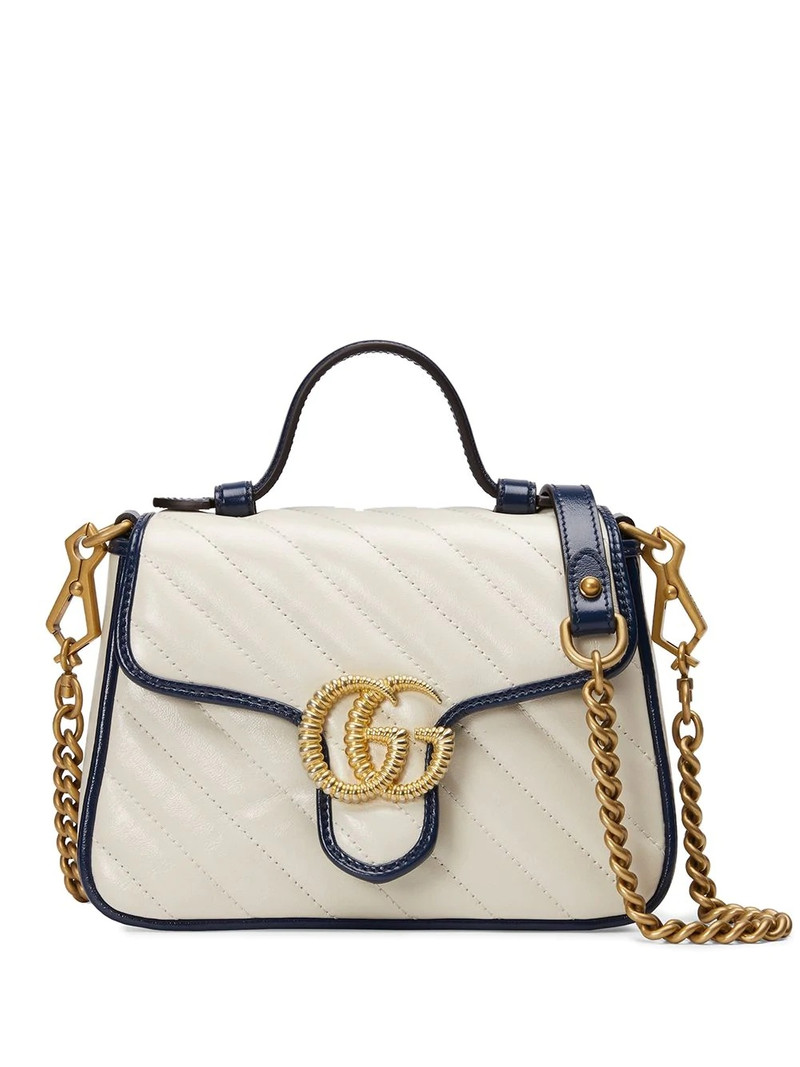 GG Marmont mini top handle bag - 1