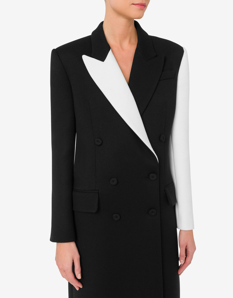 BLACK AND WHITE COAT 4
