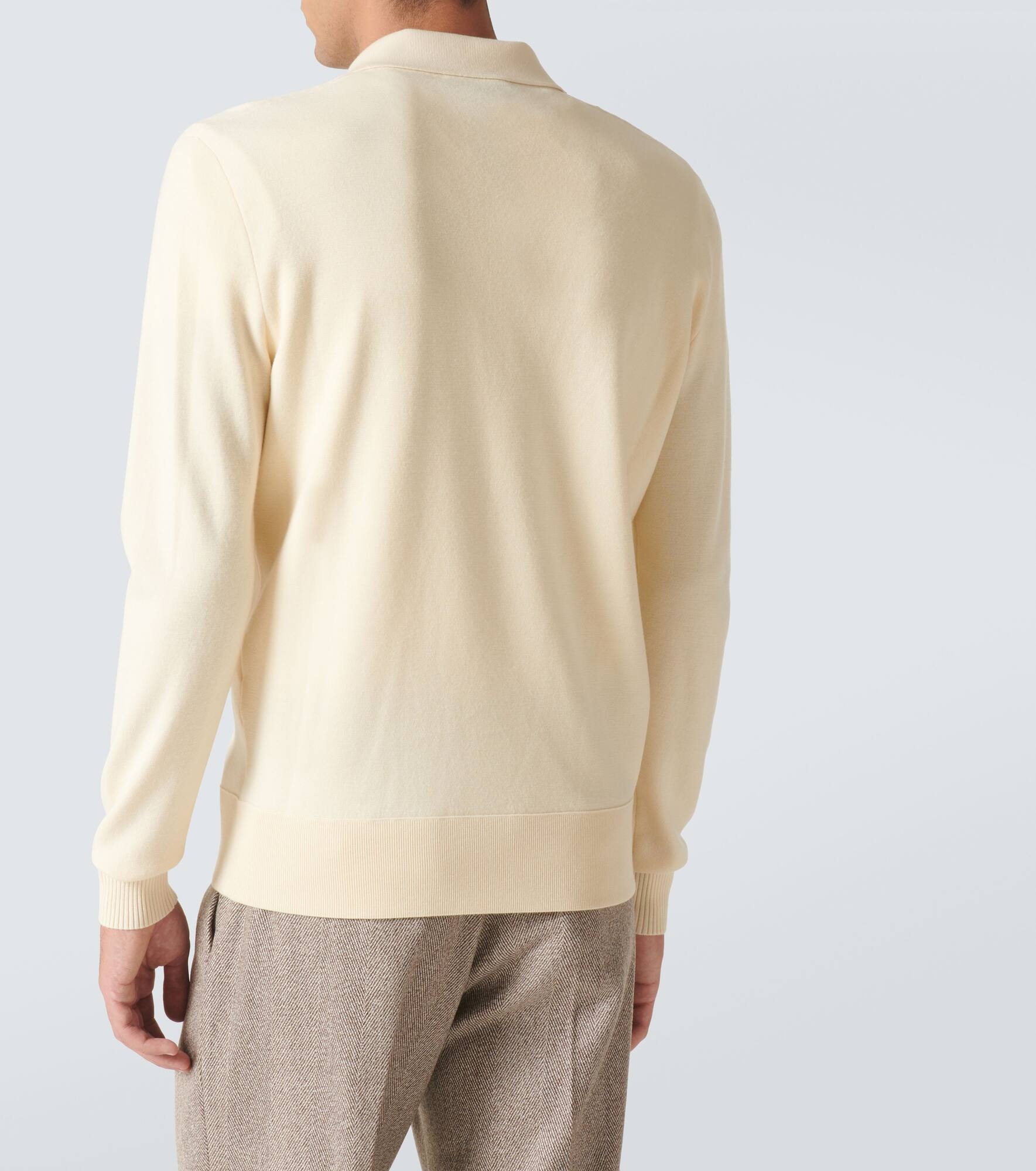 Wool polo sweater - 4