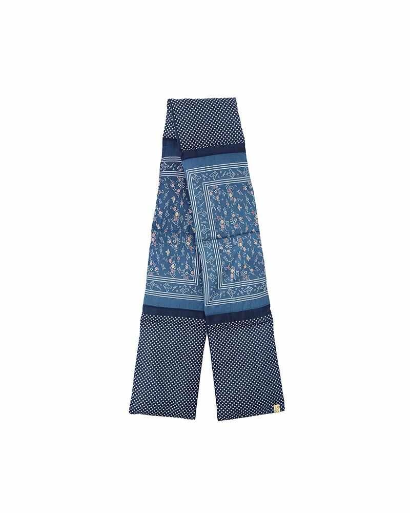 小物 visvim DOWN MUFFLER INDIGO P.W. (N.D.) visvim DOWN MUFFLER INDIGO P.W. (N.D.) DK.INDIGO | REVERSIBLE