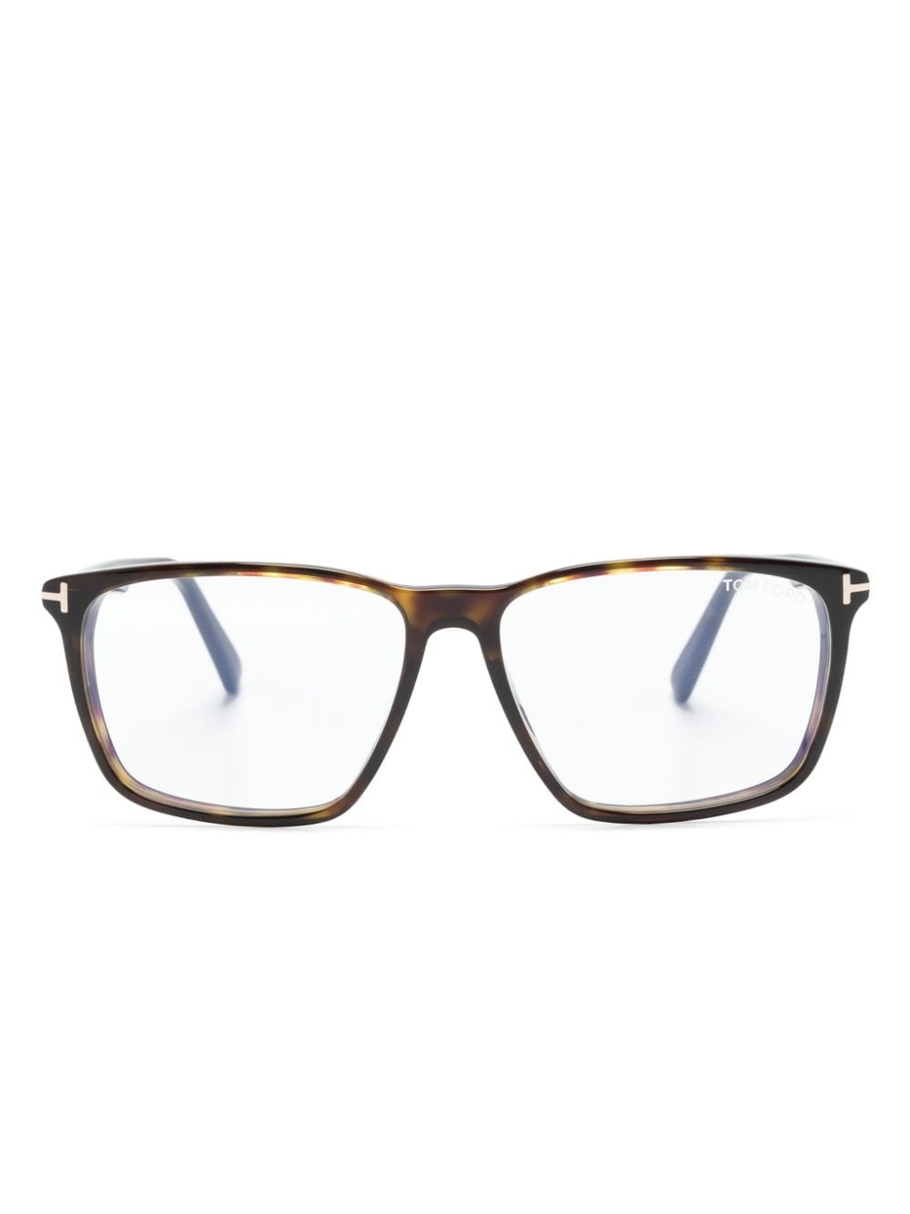 square-frame glasses - 1