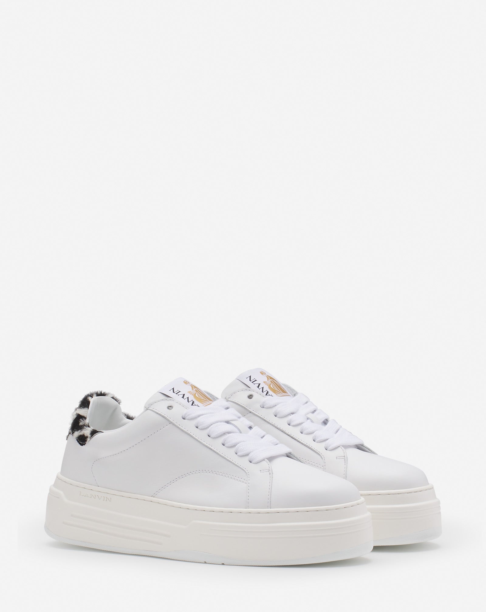 DDB0 LEATHER PLATFORM SNEAKERS - 2