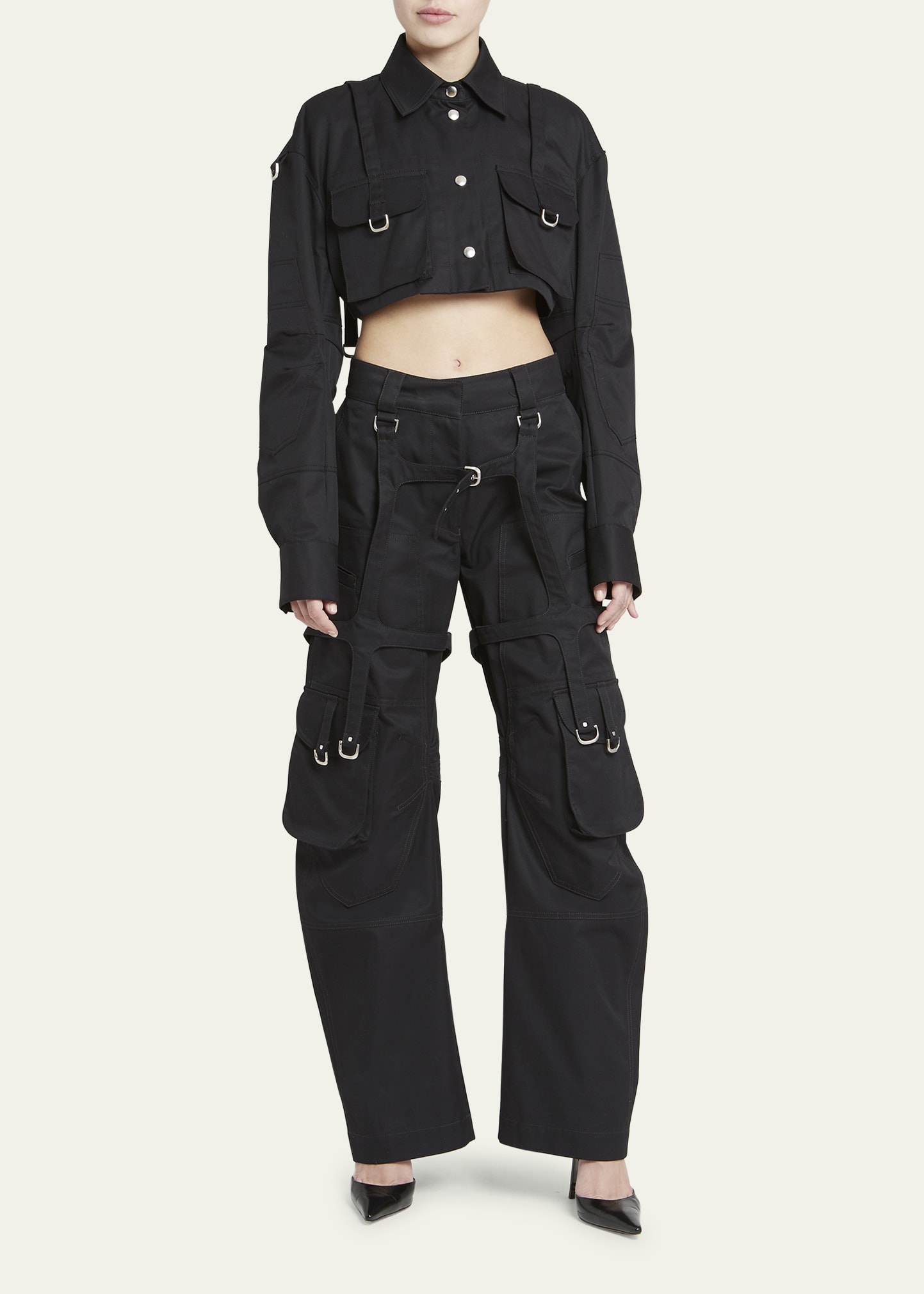 Harness Cargo Crop Shirt - 2