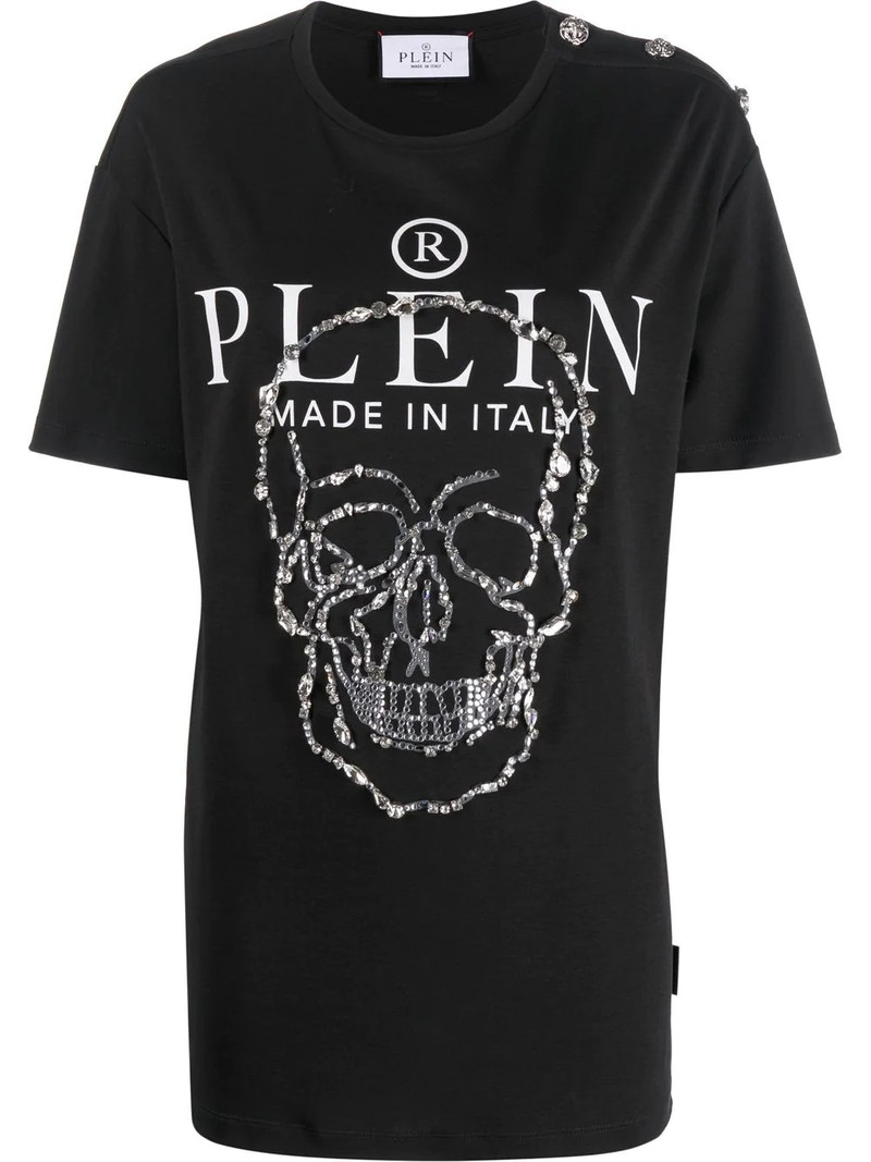logo-print short-sleeve T-shirt 1