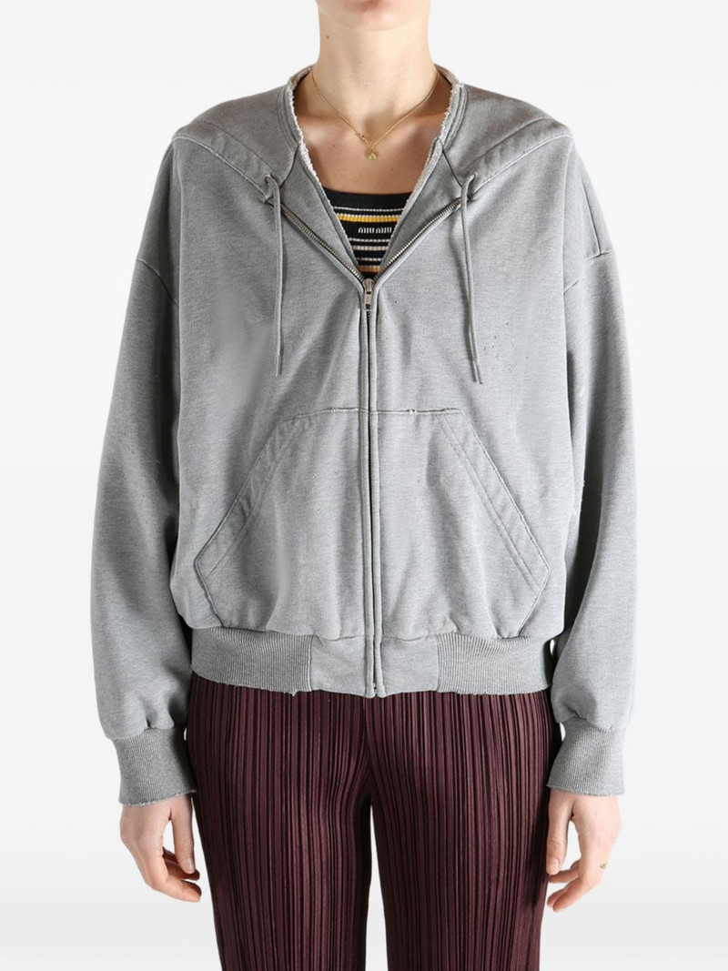 MM6 Maison Margiela zip hoodie outlook