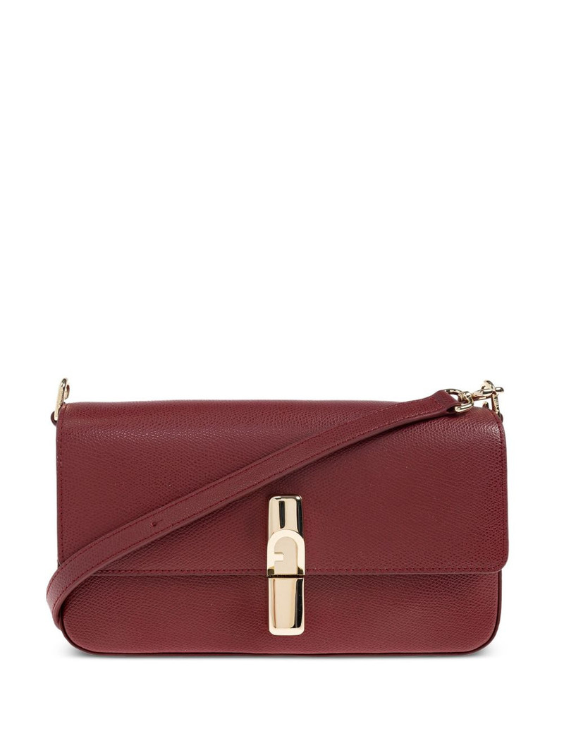 leather flap-closure shoulder bag 1