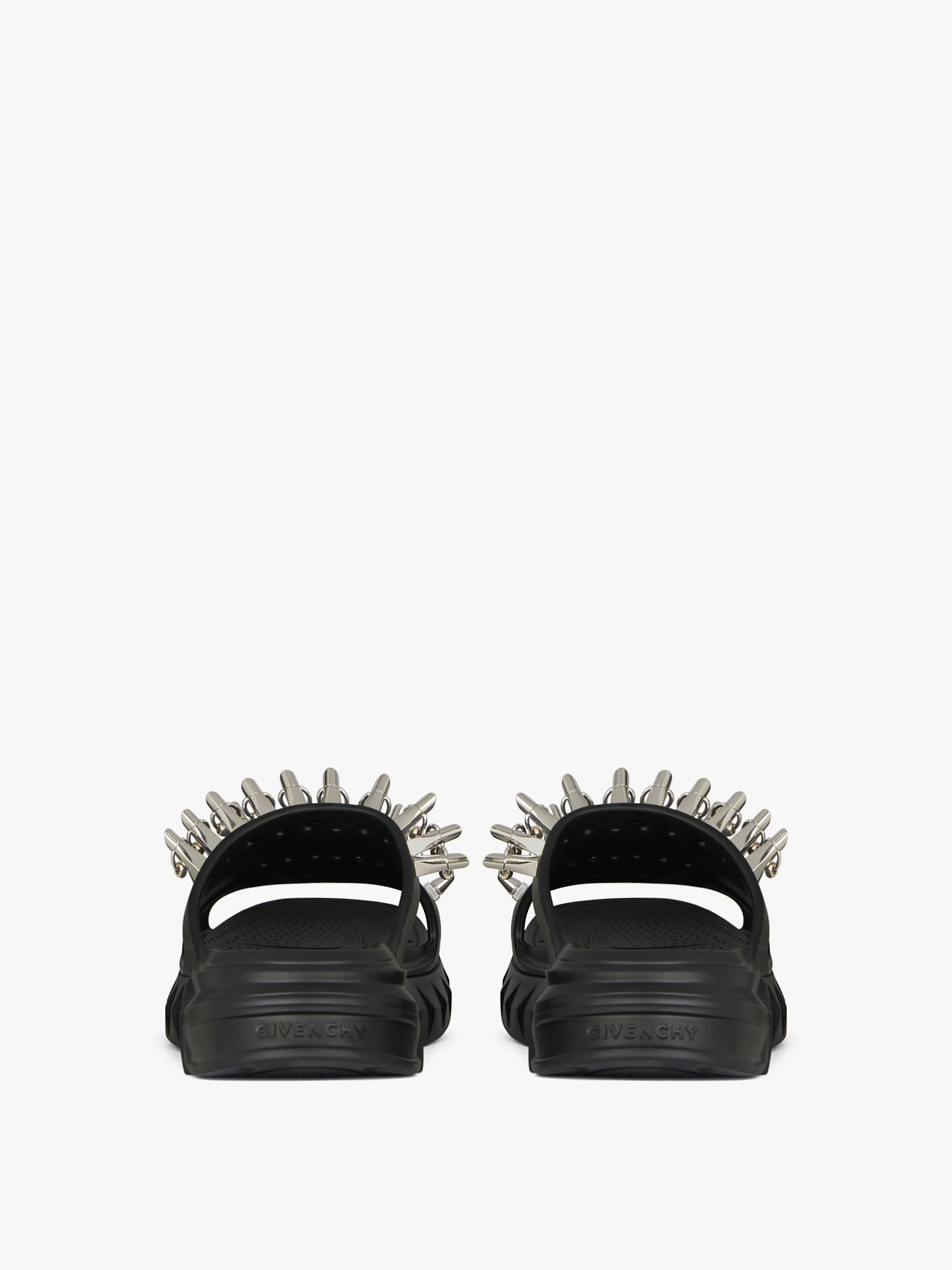 MARSHMALLOW SANDALS IN RUBBER WITH STUDS - 7