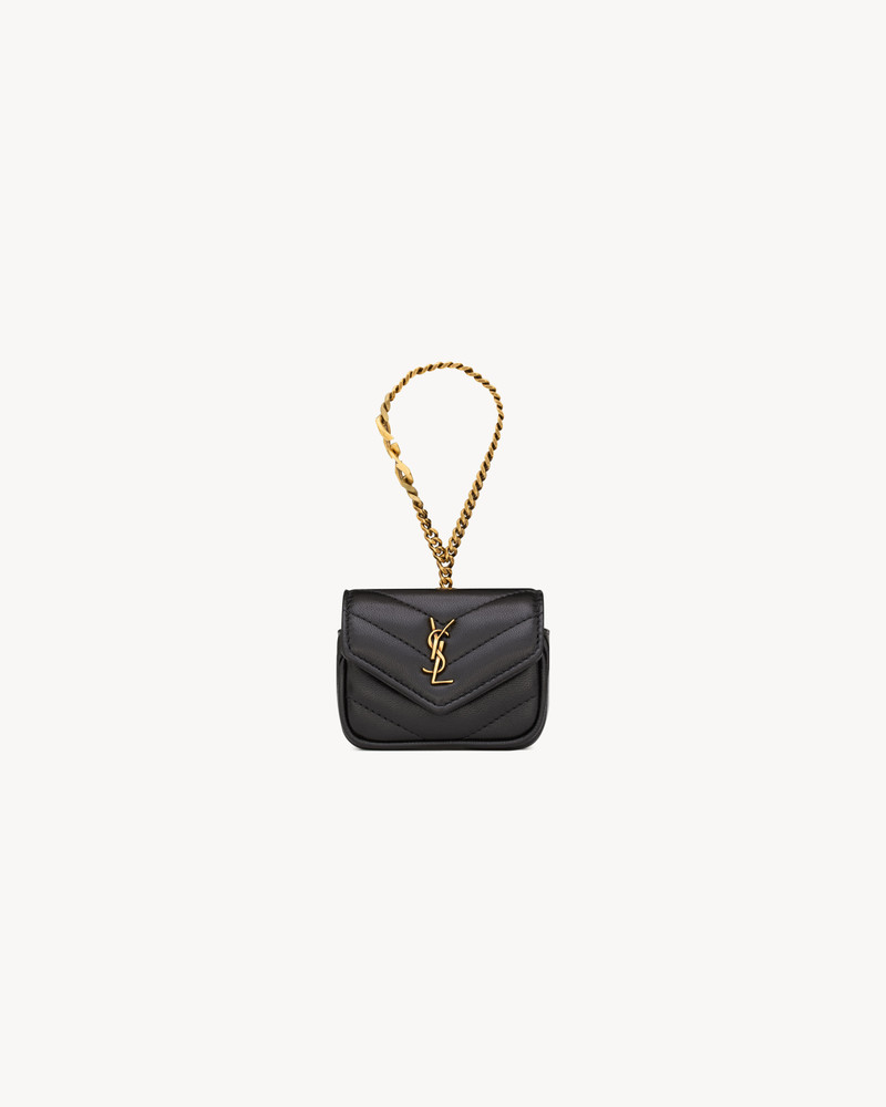 LOULOU CHARM IN LAMBSKIN 1