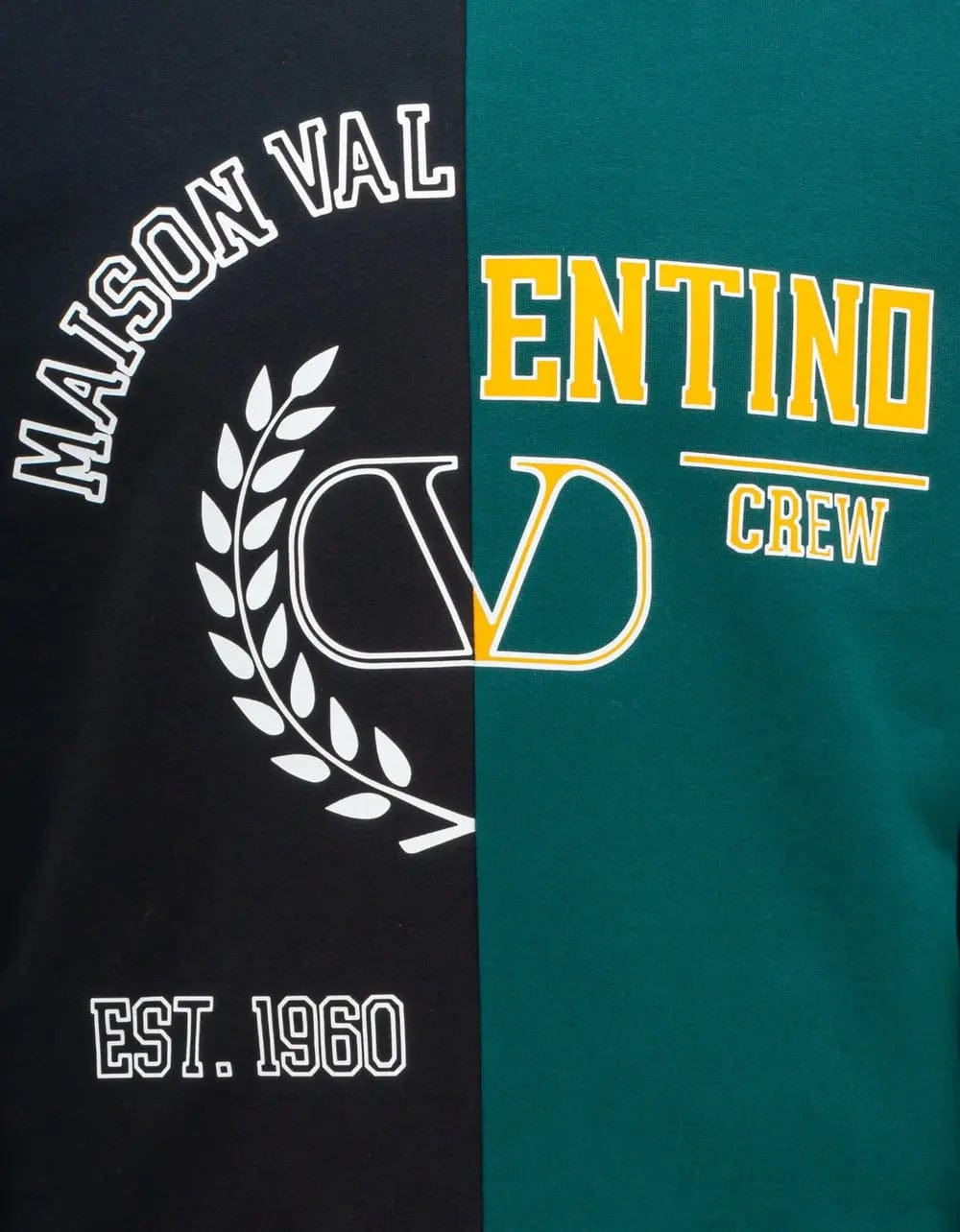 Valentino Black & Green Print Sweatshirt - 5