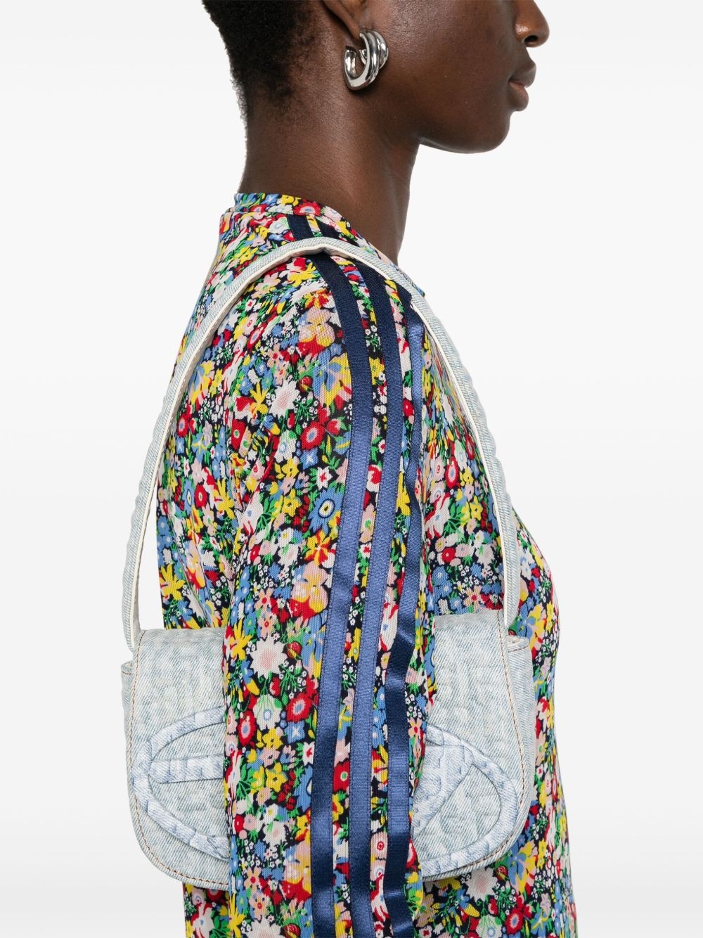 x Liberty London mesh midi dress - 5