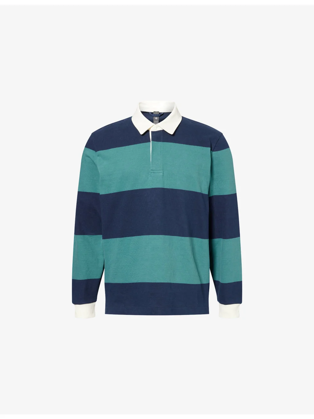 Long-Sleeve Cotton Rugby Shirt - 1