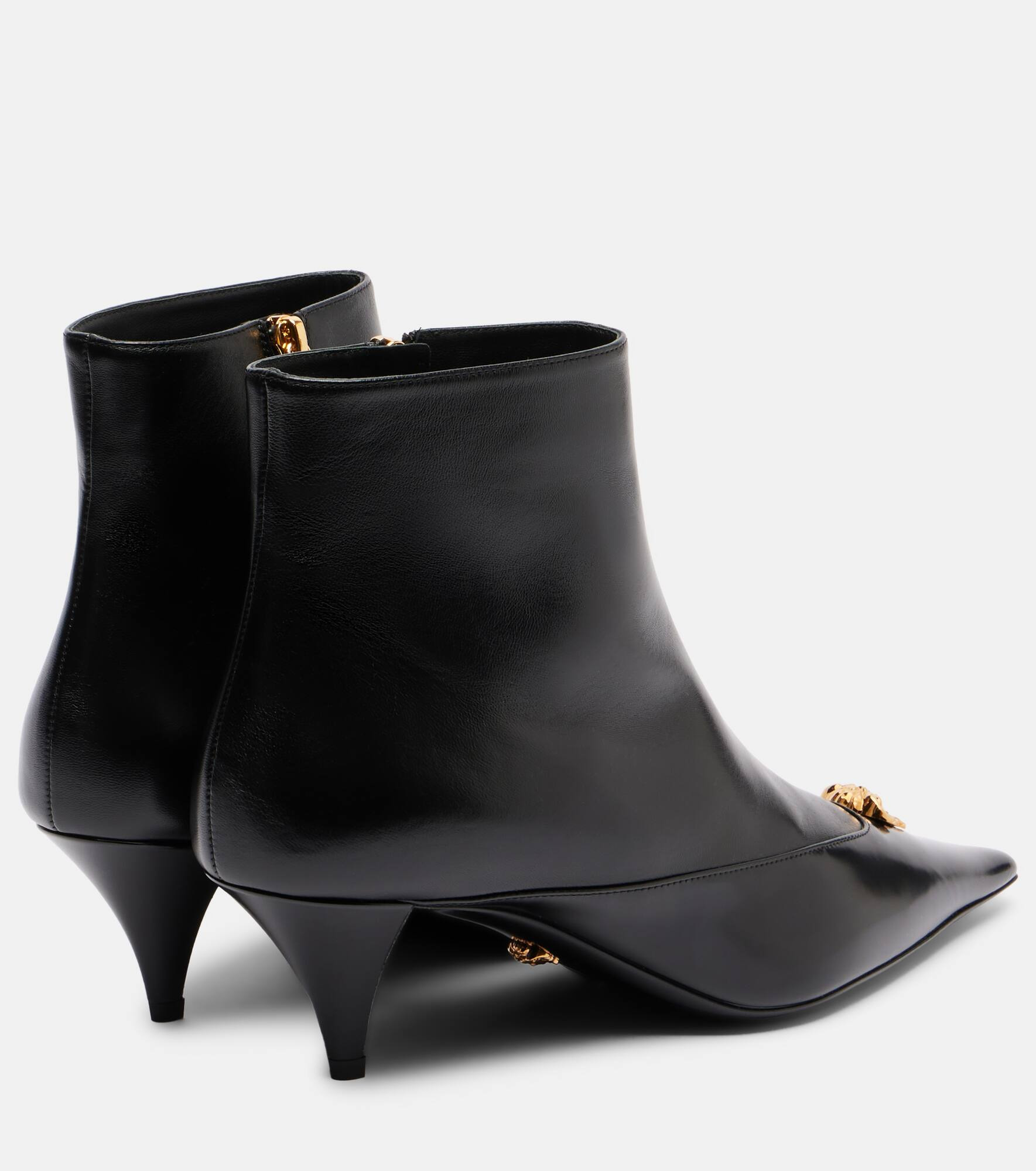 La Medusa 55 leather ankle boots - 2