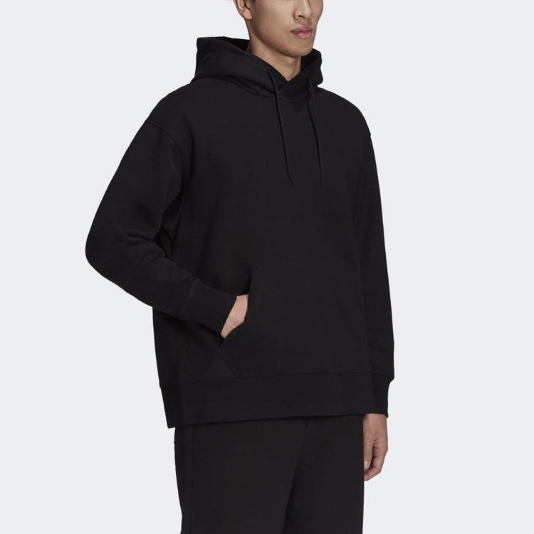 Men's Y-3 SS21 Loose Solid Color Casual Black H16340 - 5