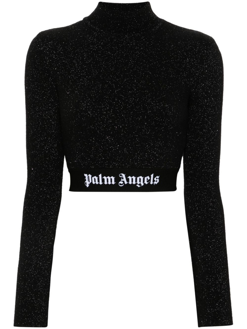 logo-tape sweater 1