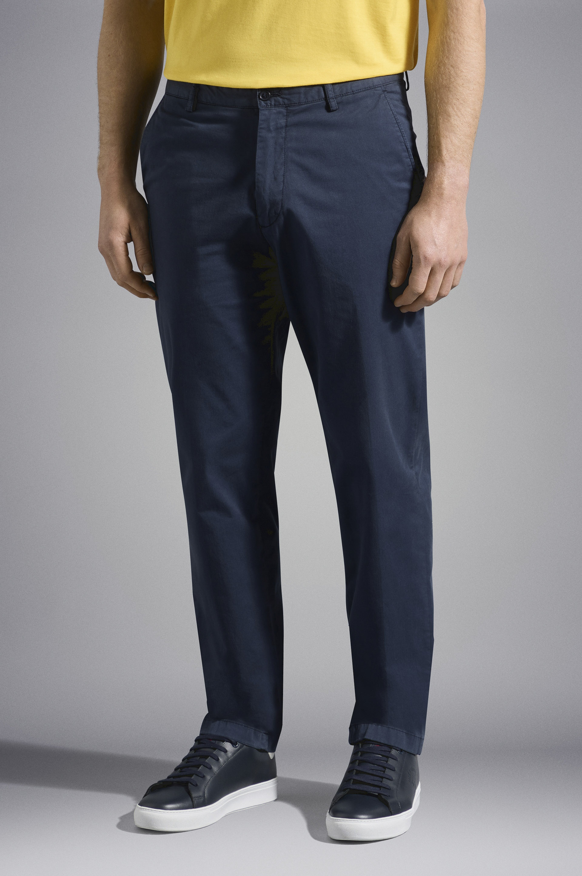 STRETCH COTTON TROUSERS - 6