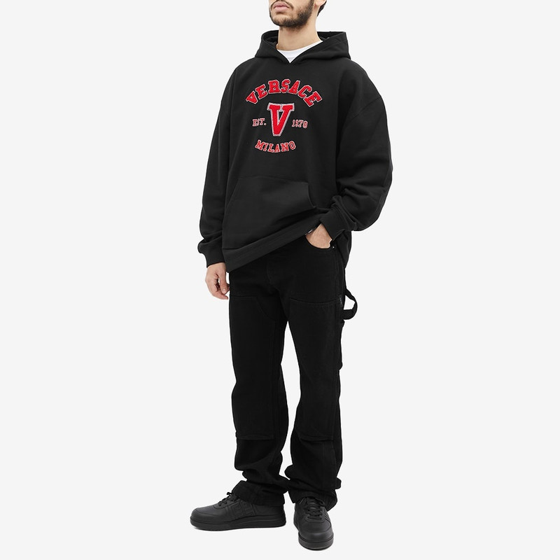 VERSACE Versace Varsity Popover Hoody outlook