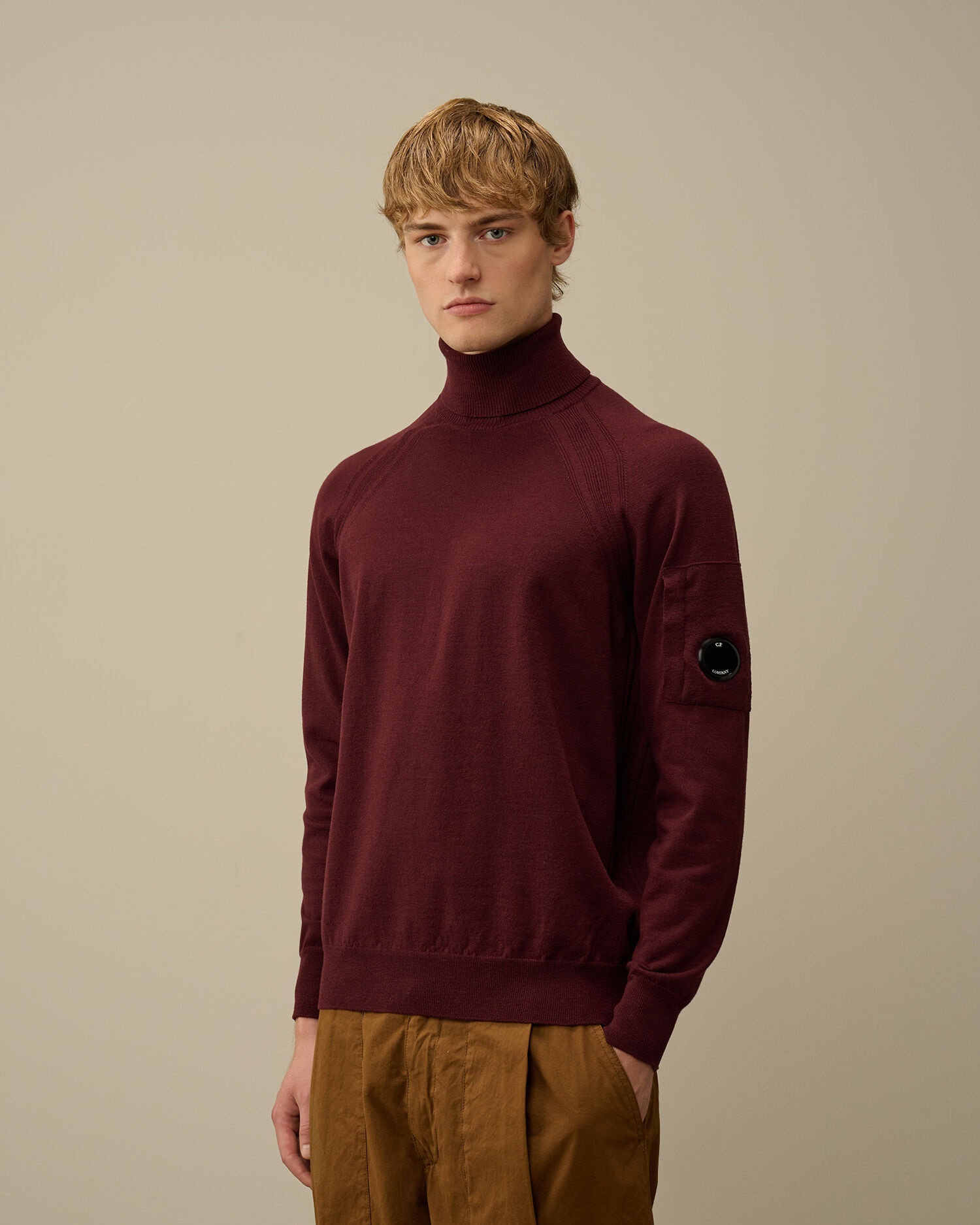 Extra Fine Merino Wool Turtleneck Knit - 2