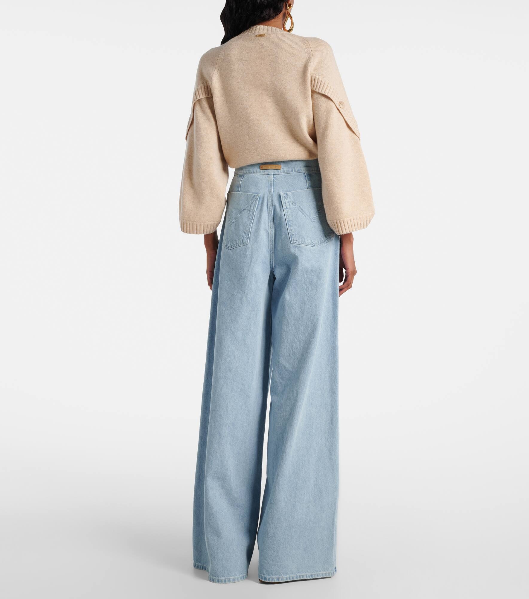 Affari high-rise wide-leg jeans - 3