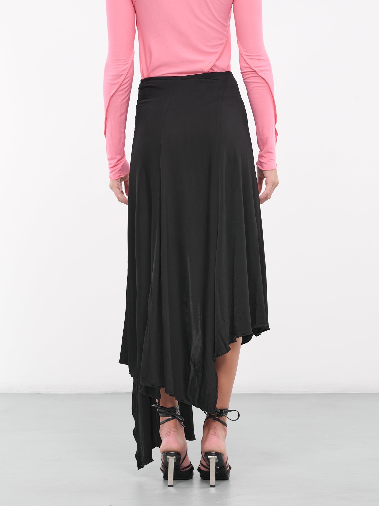 Drape Midi Skirt - 3