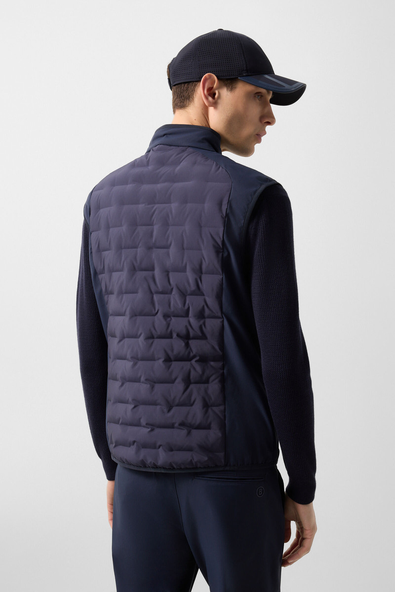 Dane hybrid vest in Navy blue 3