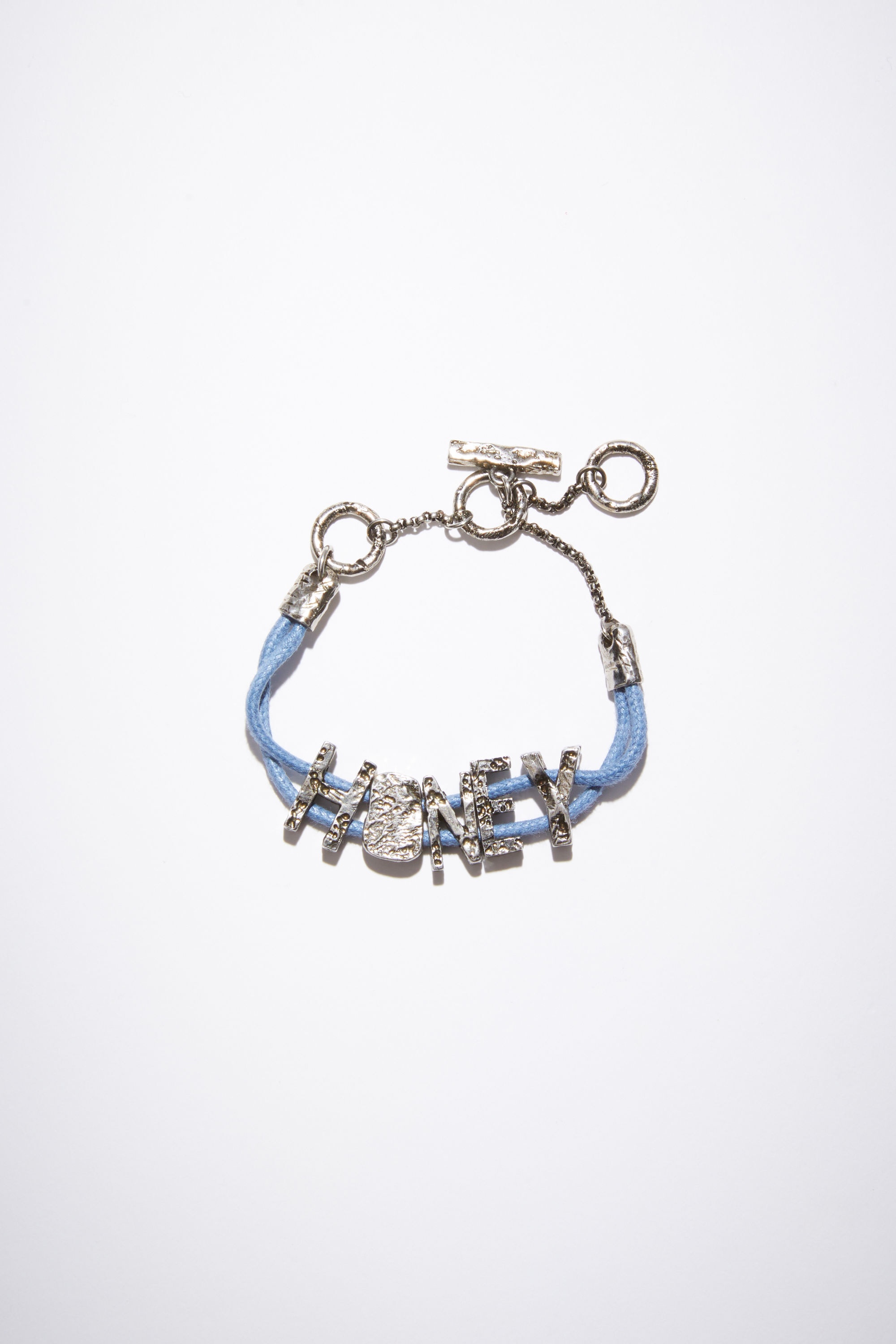 HONEY NECKLACE - Blue/antique silver - 1