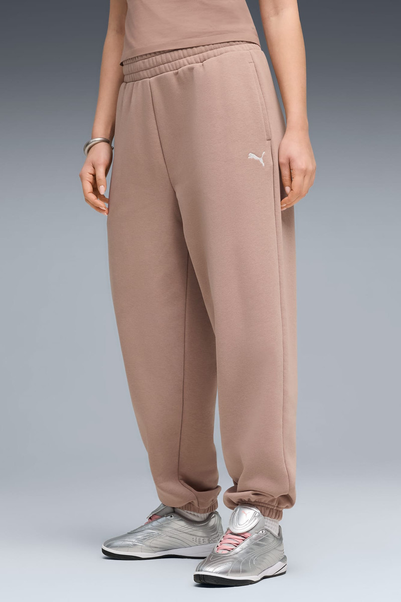 PUMA Wardrobe Essentials Women's Relaxed Sweatpants outlook