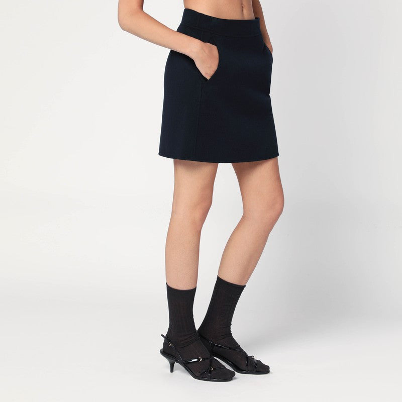 Acne Studios Navy Blue Single-Breasted Jacket With Shirt Detail Women - 2