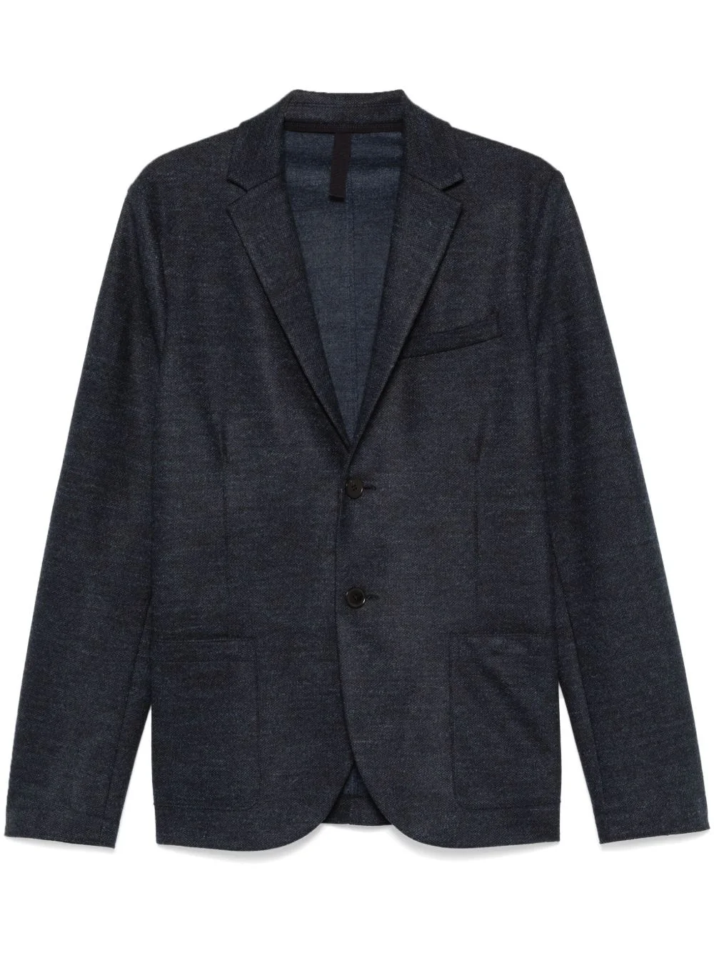 mélange-effect blazer - 1