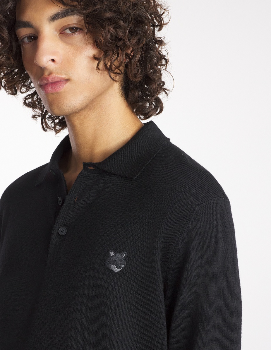 BOLD FOX HEAD PATCH POLO JUMPER - 4