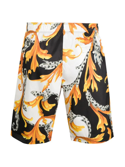 VERSACE Barocco print swim shorts outlook