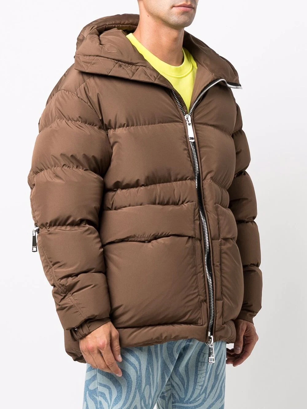 quilted puffer coat - 3