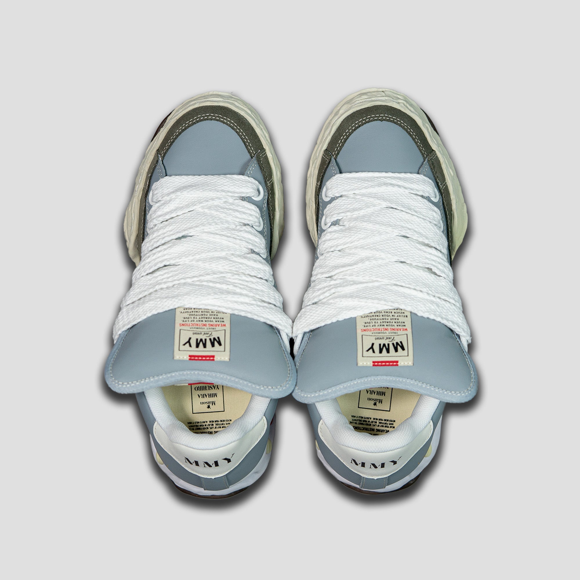 HERBIE OG SOLE LOW-TOP PUFFER LEATHER SNEAKERS - 3