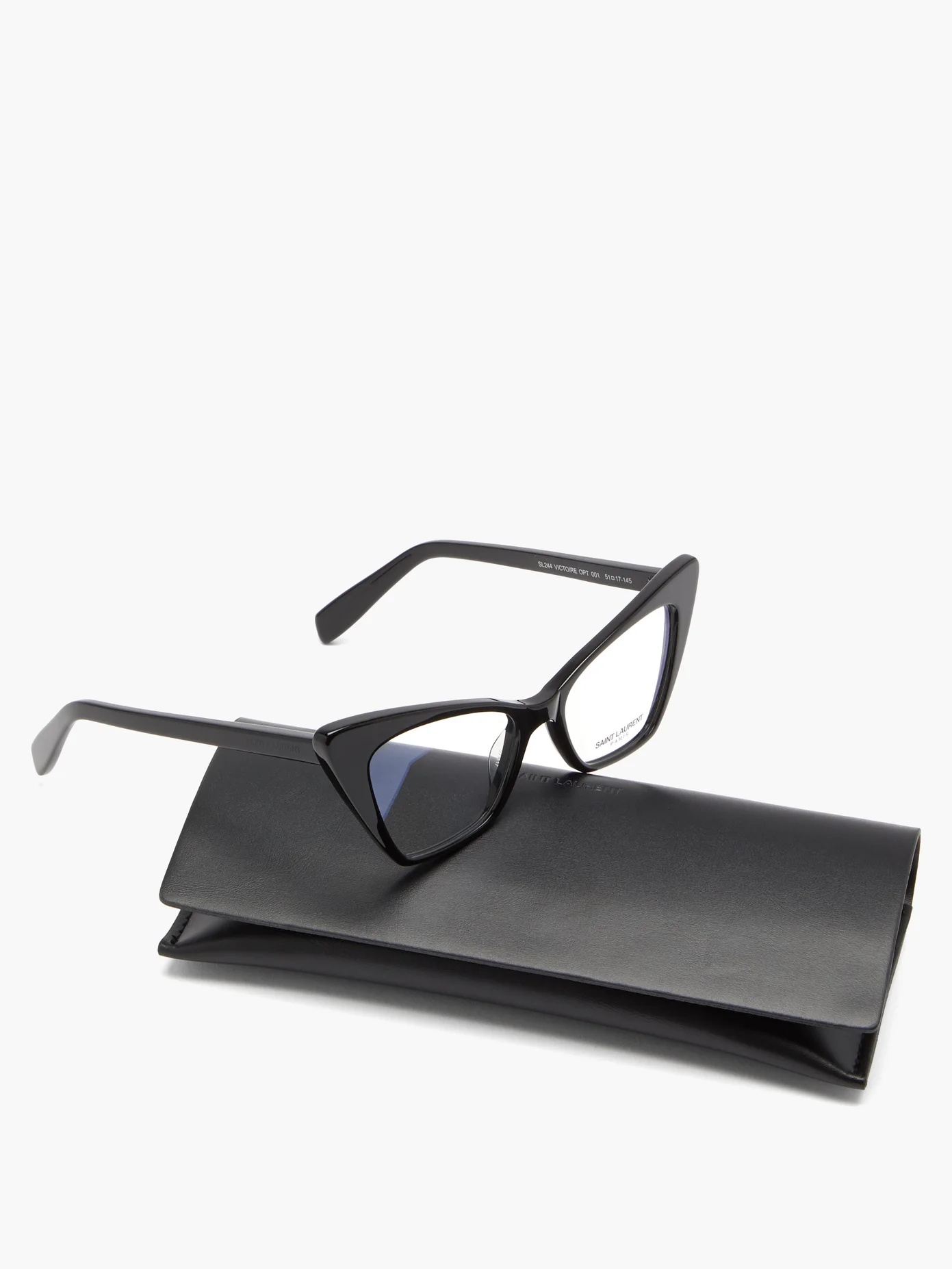 Victoire cat-eye acetate glasses - 5