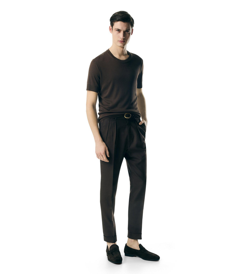 TOM FORD PLACED RIB CREW NECK outlook